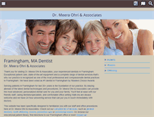 Tablet Screenshot of drmeeraohri.com